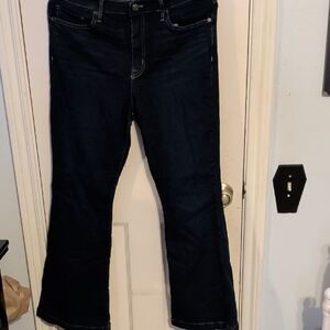 DKNY Dark Blue Flare Jeans